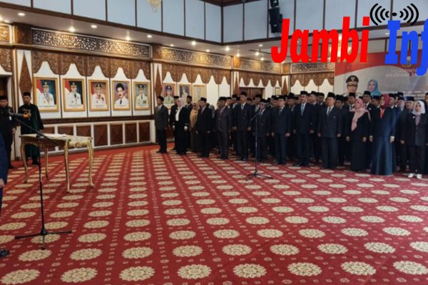 Gubernur Jambi Lantik Kepala