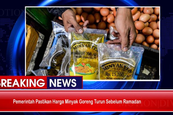 Harga Minyak Goreng Turun