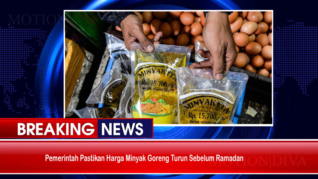 Harga Minyak Goreng Turun