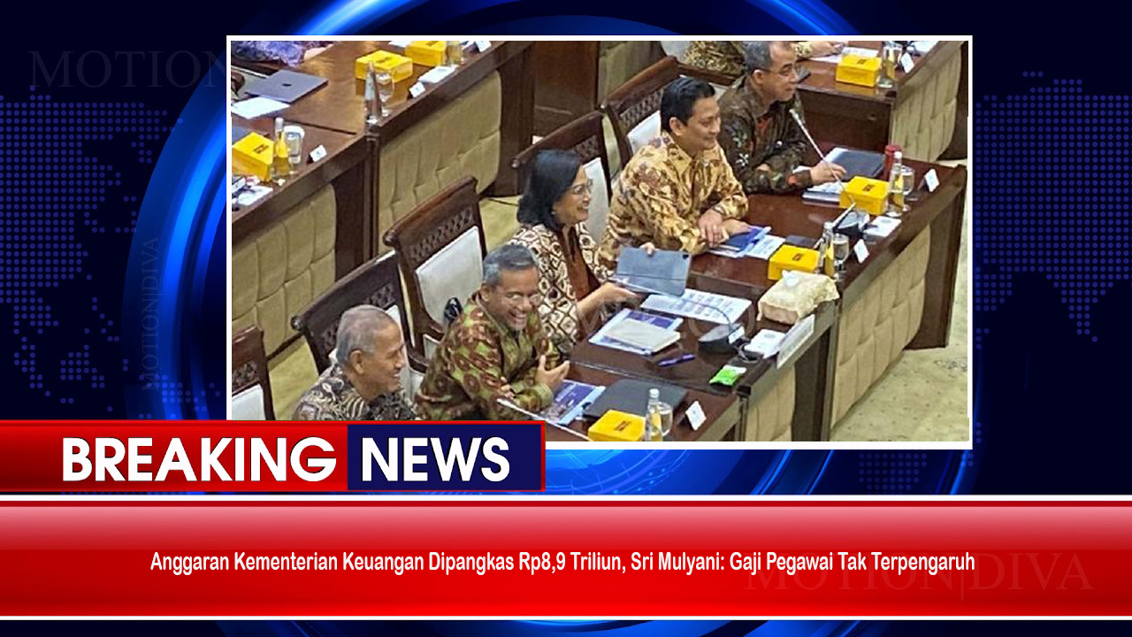 Anggaran Kementerian Keuangan Dipangkas