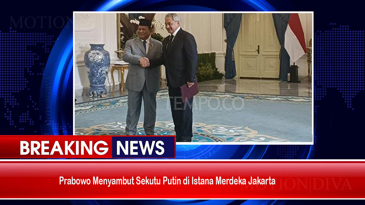 Prabowo Menyambut Sekutu Putin