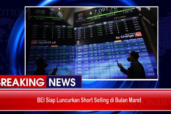 BEI Luncurkan Short Selling