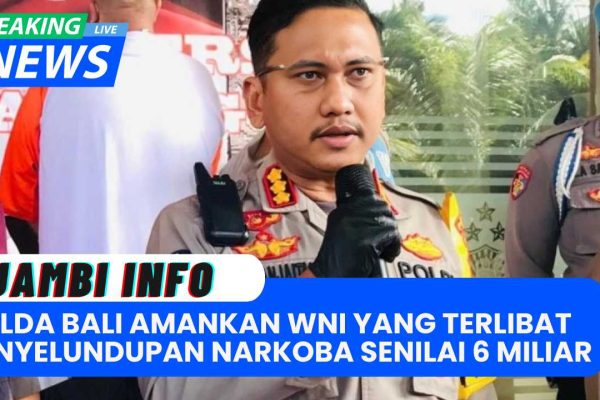 Polda Bali Amankan Warga Negara Inggris yang Terlibat dalam Penyelundupan Narkoba Senilai Rp6 Miliar